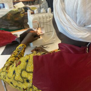 Sewing Class for refugee women in Charlotte