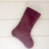 Purple Velvet Stocking - Image 3