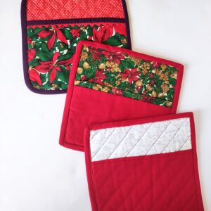 Set of 3 Christmas Hot Pads