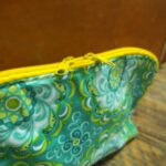 Paisley Greens Makeup Toiletries Bag - Image 2